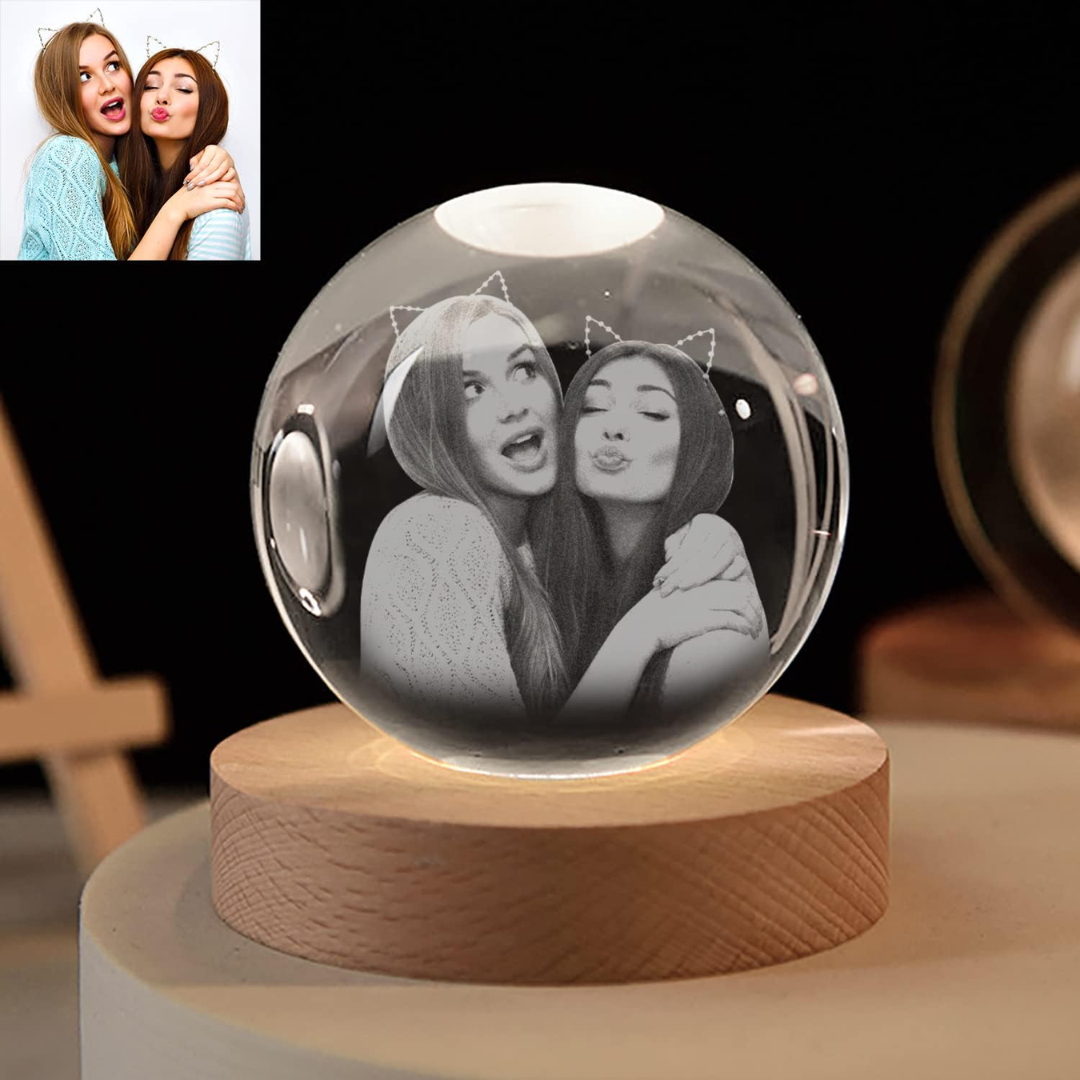 Esfera Iluminada Personalizable
