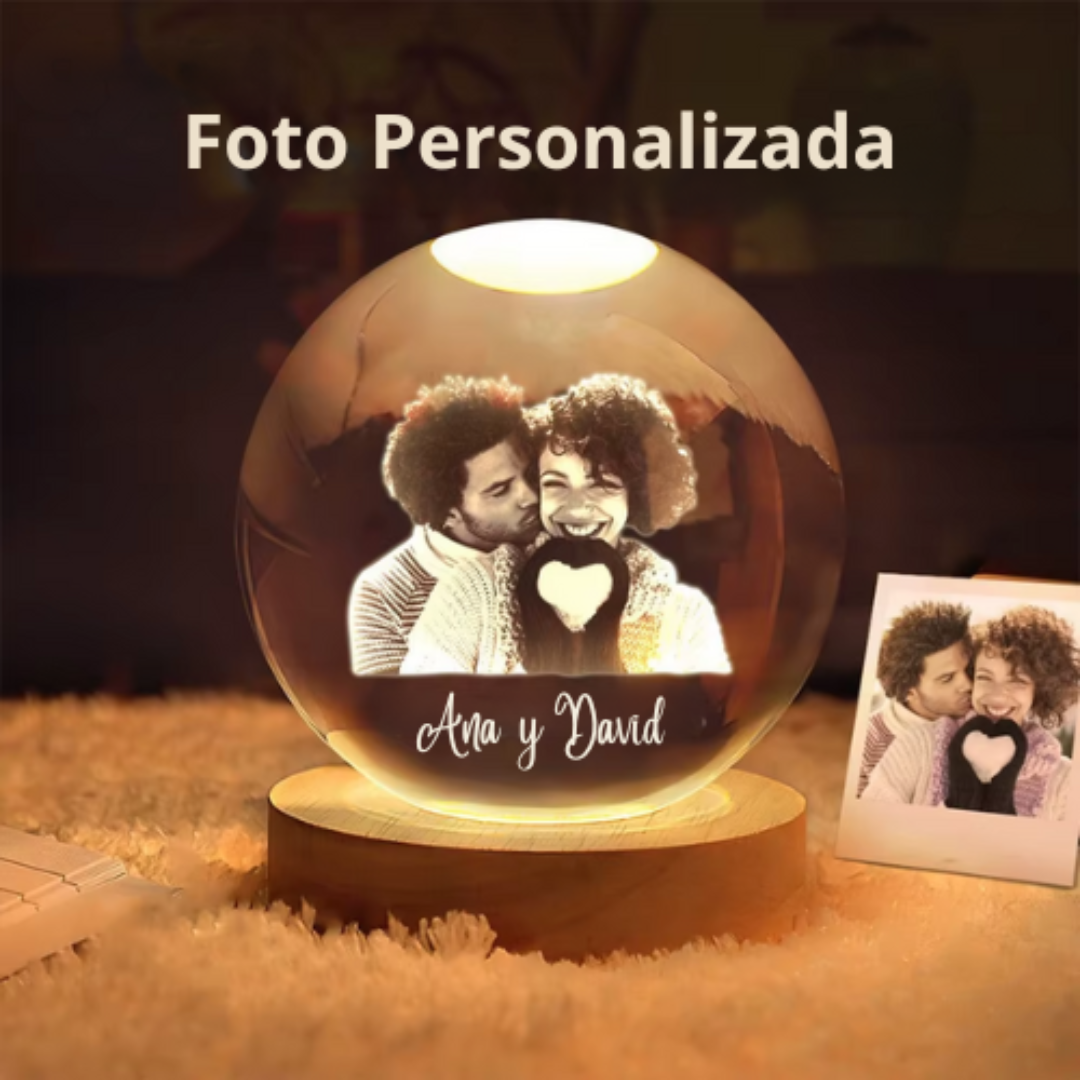 Esfera Iluminada Personalizable